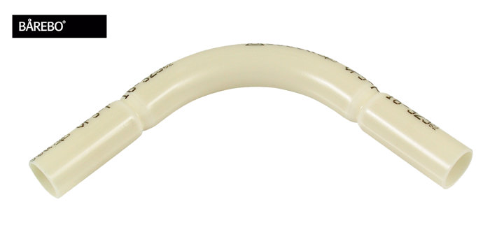 Rörböj 16 mm 2-pack Bårebo